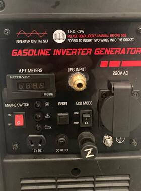 3.5KW110V/220V双电压汽油变频发电机便携式低噪音小型跨境热销