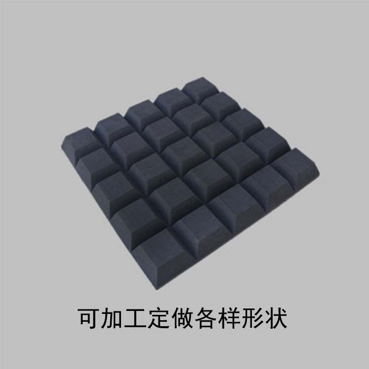 梯形平面吸音绵金字塔吸音棉测试装饰性吸音材料