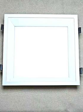 蜂窝板灯厨房灯2BZC0x720黑色格栅灯开孔11x7全屋板大板19x19平方