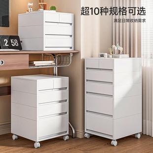 柜友耐桌下收纳物抽屉式办室A4文件储柜家用桌面双YOUNAL\/格门口
