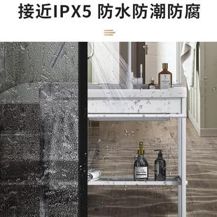 阳台洗衣盆带搓板不锈钢支台一盆23101洗手盆深洗衣槽陶瓷超架体