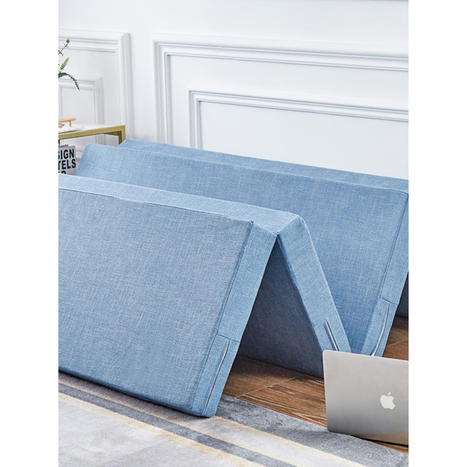 折叠可床垫软垫午睡榻榻米地海绵垫单74009人生宿舍租房专用打铺