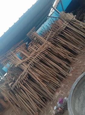 民俗老物件件老农农具摆装饰木耙土搂铁锹扁担影视道庄ADS具农场