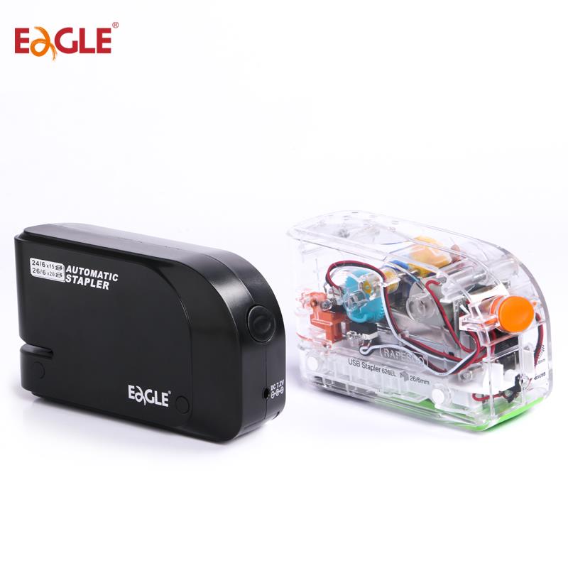 怡高全自动订书机电型动书订机中小订书机办公订书机加无品牌/厚