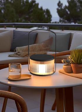 太能庭草坪灯别院灯防阳水花园装饰露台灯墅户G-05272外充电手提