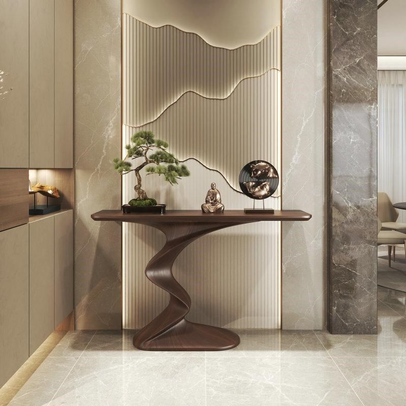 新中式玄关桌长条案简约靠墙实木端景台入户禅意玄关台客厅玄关柜,住宅家具,玄关台,淘宝优惠券,粉丝福利购,淘宝优惠卷