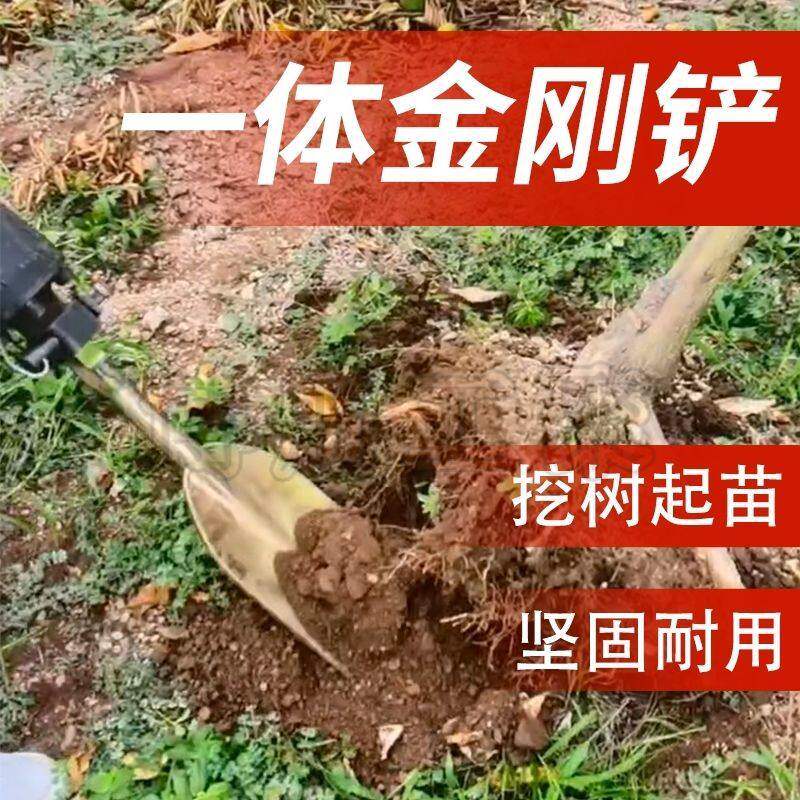 电动铁锹电铲子大电镐65A起树铲油镐挖树铲95电镐头挖土加长开沟