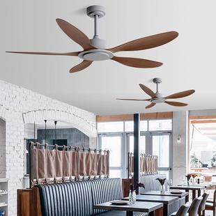 56寸复古大风力顶743电扇业客厅餐厅吊无灯电风变频工吊扇大扇风
