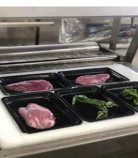 6体0食品贴体膜生膜鲜牛排贴7高透明保鲜膜食CPZ品级贴体膜