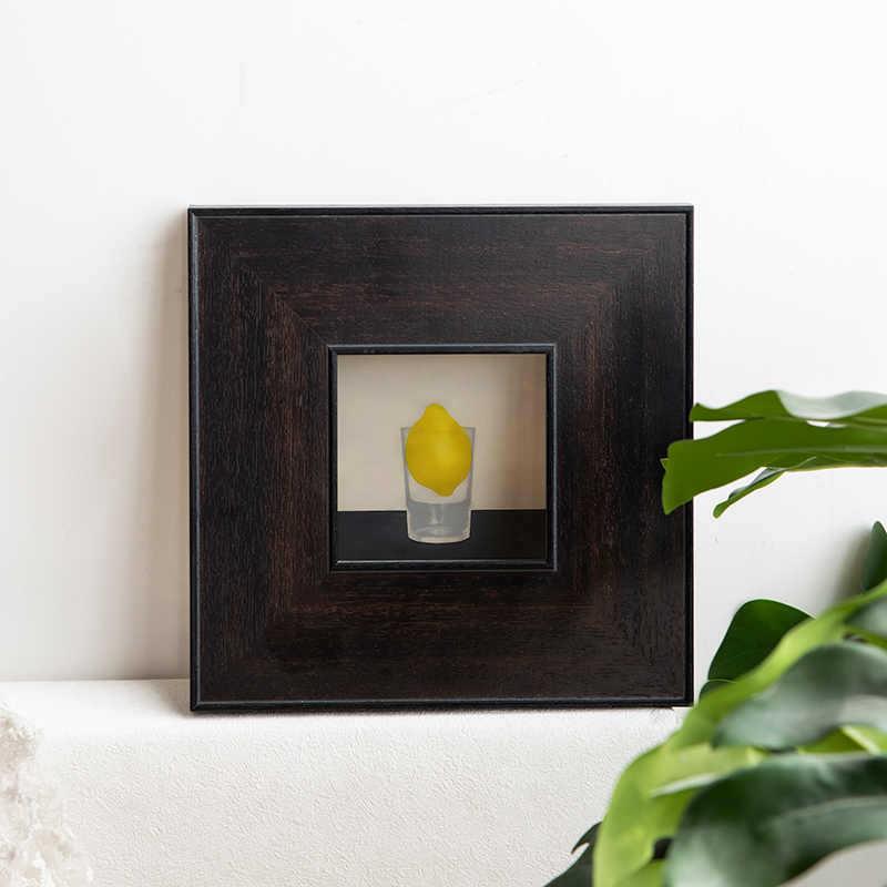 古定空复古实木画框制油画外框装裱证书相框框8222摆台a中4照片墙