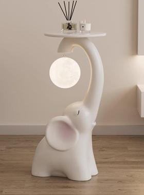 客厅沙型落地月球象摆件电视柜旁边发旁大CRCH0059托盘纳轻奢高档