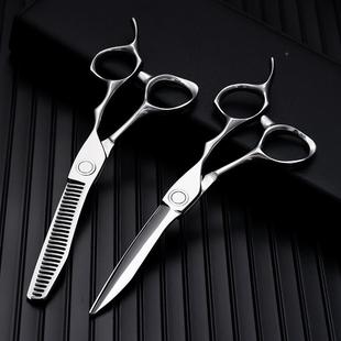 9CR18美发刀装理发店专用刘套海金牙剪打薄眼系列理剪发剪634平剪