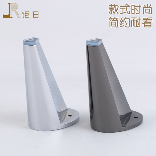 欧式枪黑色茶几脚家具电视柜脚不锈钢沙发脚桌腿底脚沙发腿柜腿