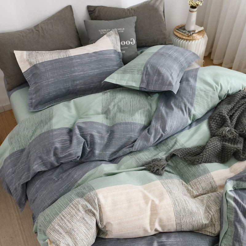 被套单件秋冬1.5m单人学生宿舍150x200水洗棉180x200双人被罩男生