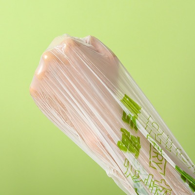 趣味垃圾袋可降解家用手提式加厚超大卷抽绳款免撕自动收口不脏手