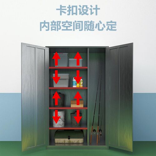 304不锈钢停车场存放柜车库储物柜阳台工具柜地下室车位杂物柜子