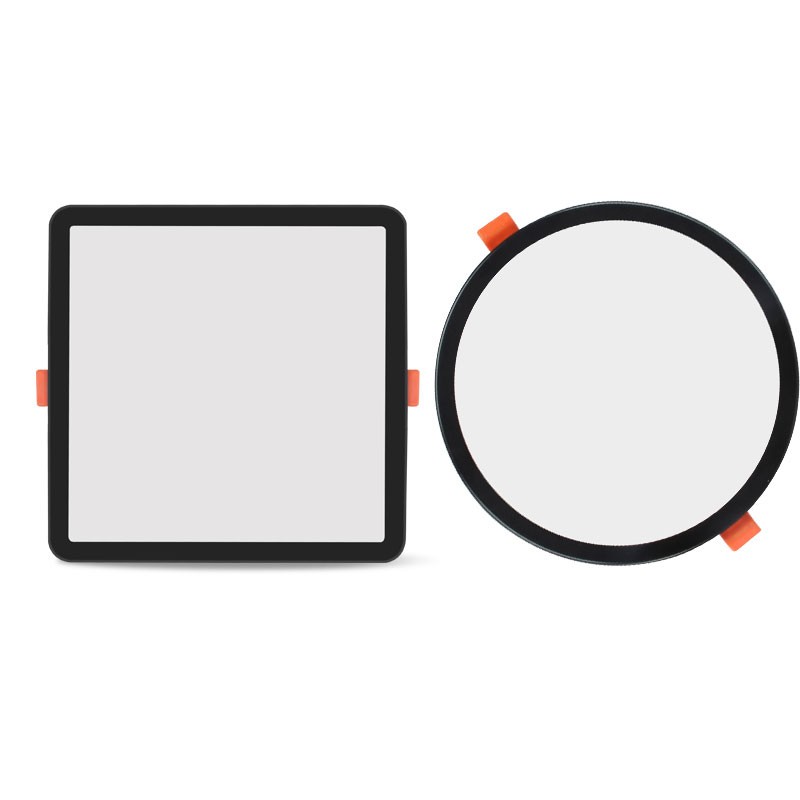 超薄1公分2低层led天花嵌入式格栅自由开孔筒灯20w大尺寸15公分6w