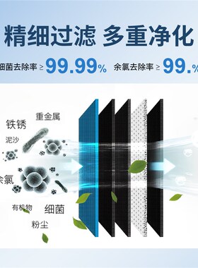 净水器过滤器滤芯通用家用ro膜反渗透活性炭pp棉净水机滤芯五件套