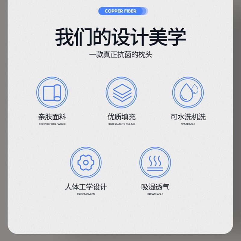 家用高级保健枕枕芯非温感零压力枕头可拆洗机洗舒适助眠慢回弹枕,床上用品,功能枕/保健枕/养生枕,淘宝优惠券,粉丝福利购,淘宝优惠卷