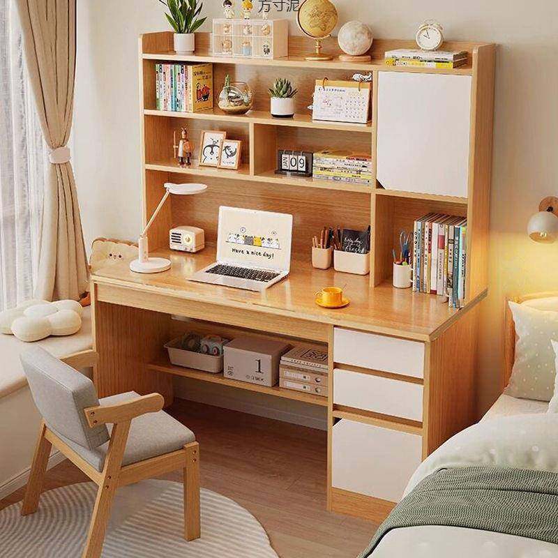电脑桌台式书桌书架组合一体书柜简约家用学生卧室写字学习桌子厂,节庆用品/礼品,新娘配件,淘宝优惠券,粉丝福利购,淘宝优惠卷
