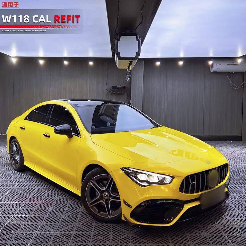 适用奔驰W118款20-21CLA汽车改装AMG45套件包围前脸后杠配件用品