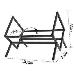 桌面创意书架黑胶唱片CD储存架铁艺落地展示架金属杂志收纳置物架