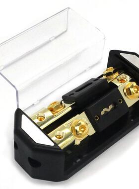 音响改11272装汽车音响保保险座优质一分二大丝保险片大保险盒功