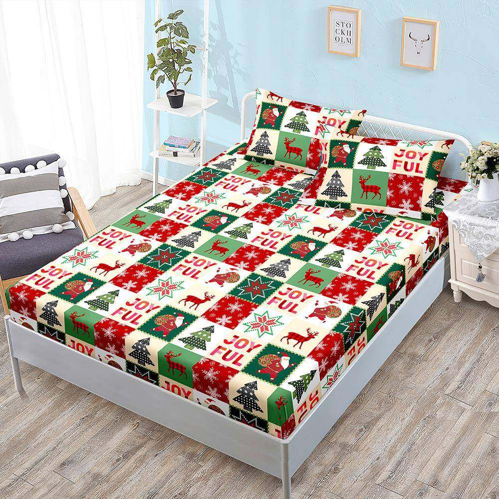 爆款圣诞节床笠三件套床罩儿童套件外贸床垫保护套,畜牧/养殖物资,畜牧/养殖器械,淘宝优惠券,粉丝福利购,淘宝优惠卷