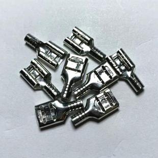 6.3插簧250端子6.3母预绝缘裸端头FDD2 包起批 2501000只