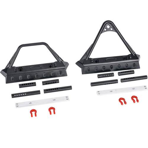 1/10攀爬越野模型车通用前防撞改装OP升级件T4TRX490046等用