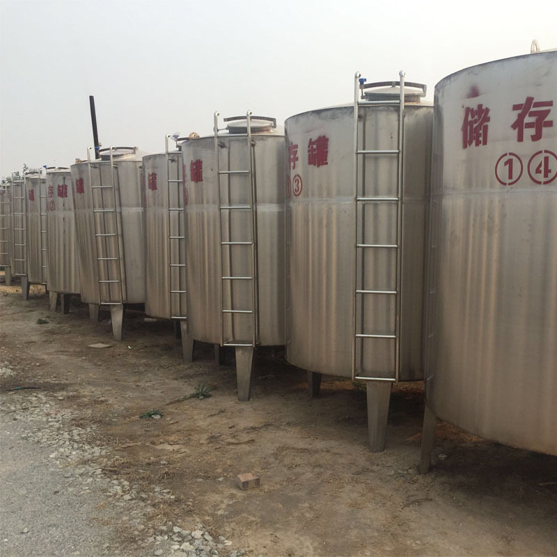 出售99新10吨压力封头储罐卧式立式不锈钢储水罐304不锈钢储罐
