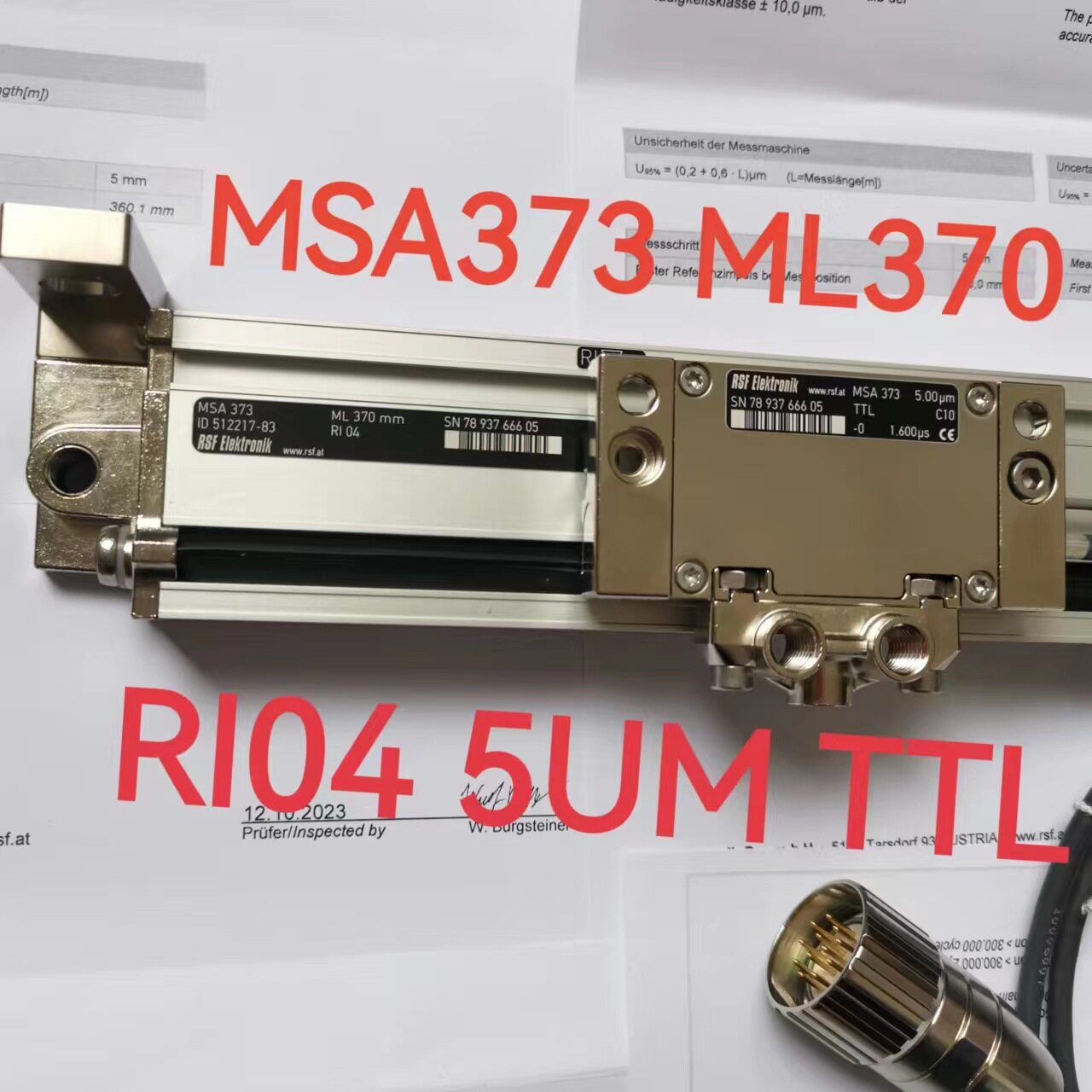 奥地利光栅尺RSFMSA373.65370液压机折弯机福建厦门泉州