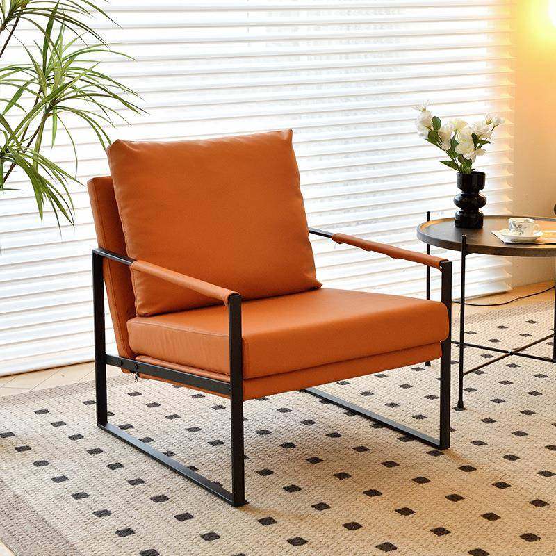 北欧单人沙发椅家用小户型阳台铁艺休闲椅简约客厅设计师网红单椅,纺织面料/辅料/配套,纺织机械配件,淘宝优惠券,粉丝福利购,淘宝优惠卷