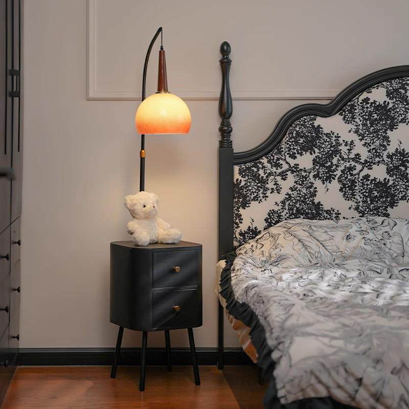 全实木落地灯客厅高级感卧室沙发边几卧室床头柜轻奢创意带灯床边,机械设备,其他机械设备,淘宝优惠券,粉丝福利购,淘宝优惠卷