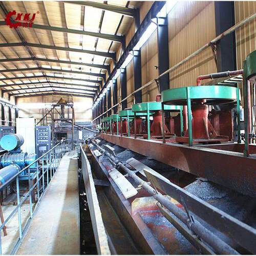 萤石矿选矿生产线萤矿石浮选成套设备萤石浮选厂可1000吨每天