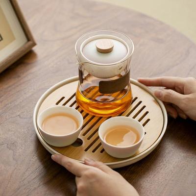 小青柑专用泡茶壶干泡盘陶瓷茶盘家用茶具蓄水壶承懒人自动冲茶器