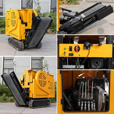 出口加拿大履带式鄂式碎石机Crusher粉碎机可移动小型粉碎机