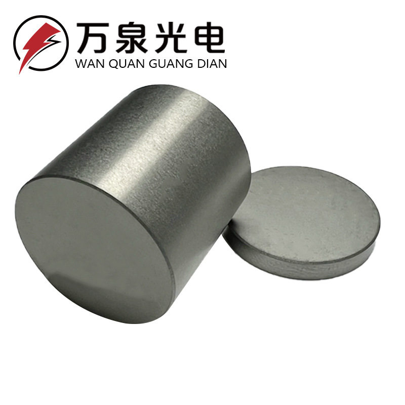单晶锗片5N金属锗棒高纯度锗片双面抛光镀膜一面DLC一面AR