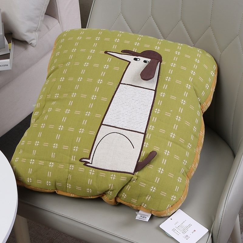 办公室午睡空调被二合一全棉折叠靠枕抱枕被子两用纯棉汽车靠背垫,居家布艺,抱枕被,淘宝优惠券,粉丝福利购,淘宝优惠卷