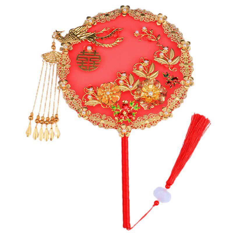 红色新娘团扇结婚秀禾服中式婚礼高级感出嫁喜扇送闺蜜礼物品,鲜花速递/花卉仿真/绿植园艺,新娘手捧花,淘宝优惠券,粉丝福利购,淘宝优惠卷