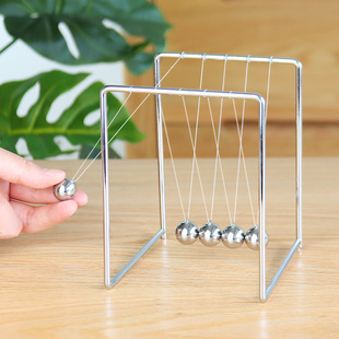 牛顿摆球撞球永动机办公室桌面小摆件创意家居装饰工艺品饰品客厅