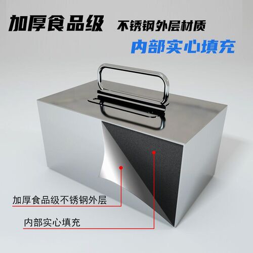 卤肉压肉石压肉块卤肉压块工具煮卤味专用不锈钢压篦子重块熟食5