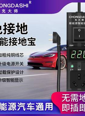 五菱M宝宏光线INI新能源电动车充电转换器通用接地宝免38221接地