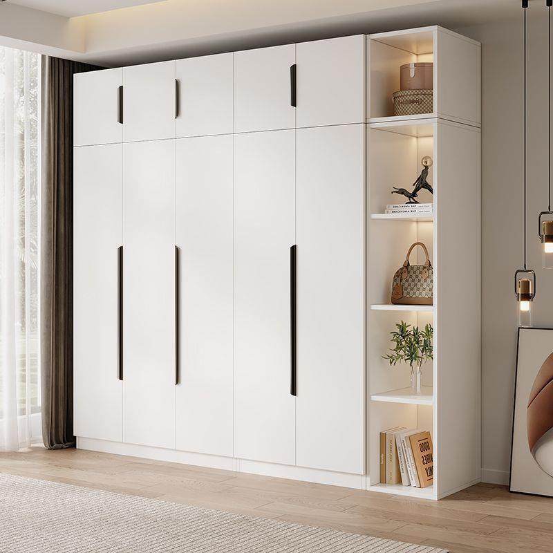 对安开门衣柜家YVV用卧室主收纳多柜功能柜子现代简约卧储物包装