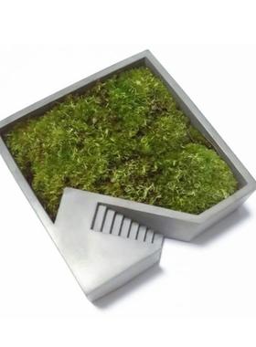 K207清水混凝BK2017土水泥B方形楼梯硅胶多模具花盆肉花1器盆栽模