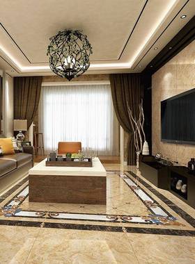 拼花瓷客厅走廊8玄过道入户关00x800酒店大堂别墅PHCZ地板砖Artt