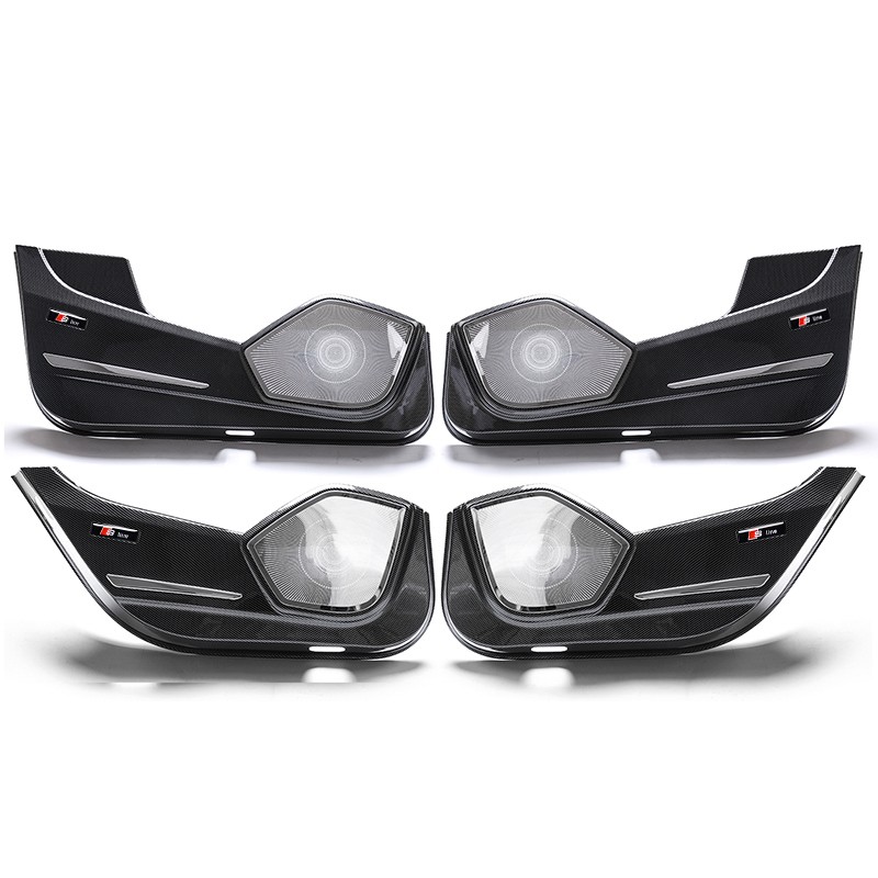 专用于奥迪A4L/A6l/pQ3/Q5l/Q7/A3车门防踢垫全包围防踢板内饰改