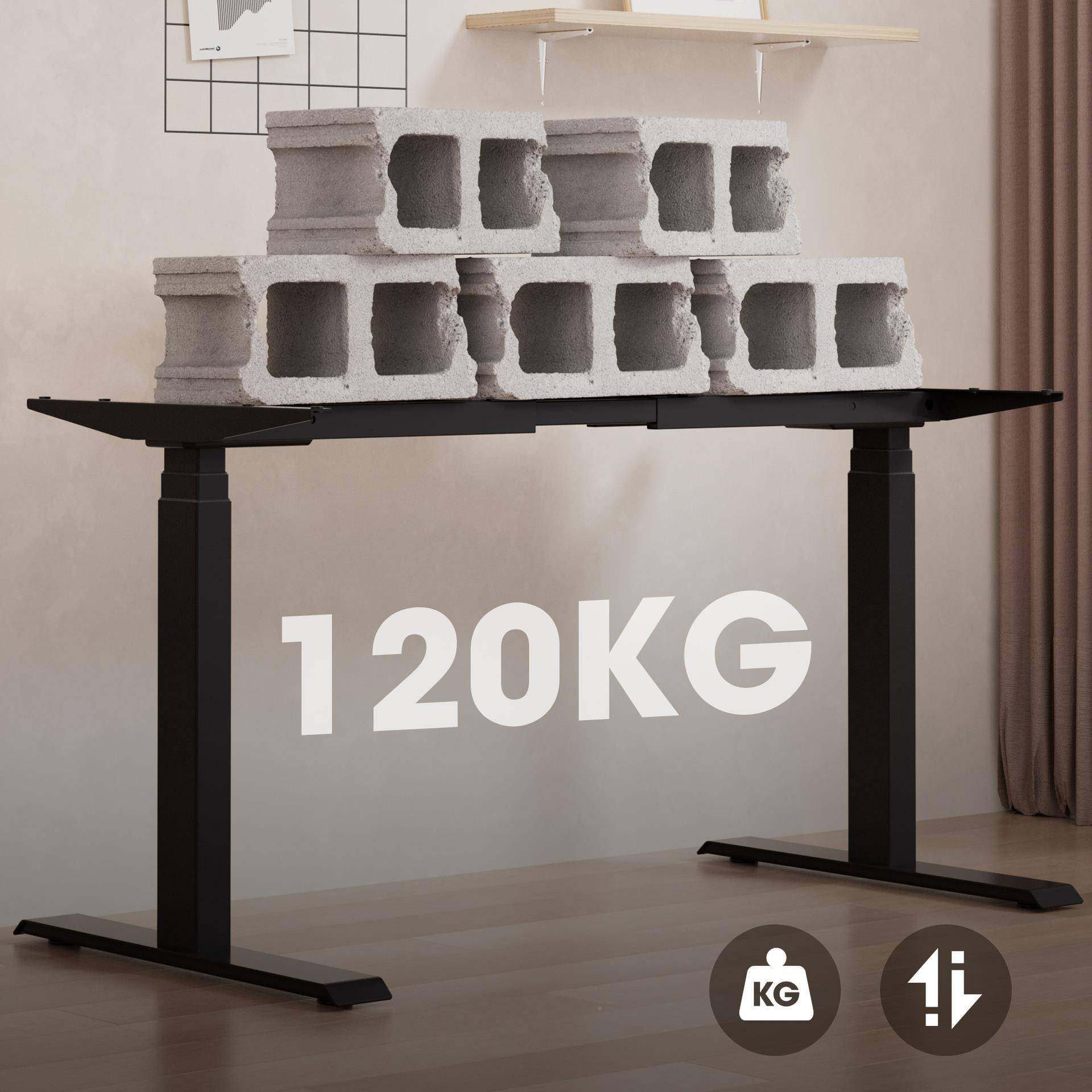 双电用电可动升降桌腿电脑桌升降电机竞桌家学习745写字办公书桌