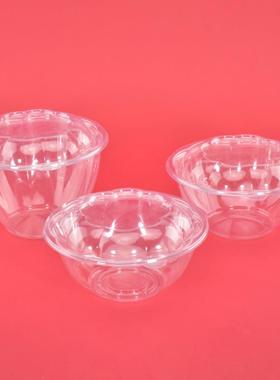 博拉宏一次性水果一盒子透沙碗打包盒加厚水果捞专用盒BLR子件起