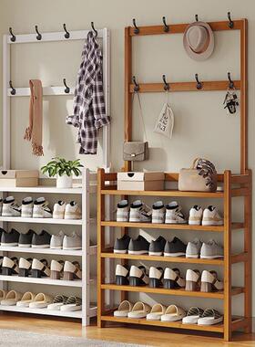 鞋帽架家用口多层容量小门宿户型REQ鞋架防尘收大纳舍简易鞋柜衣